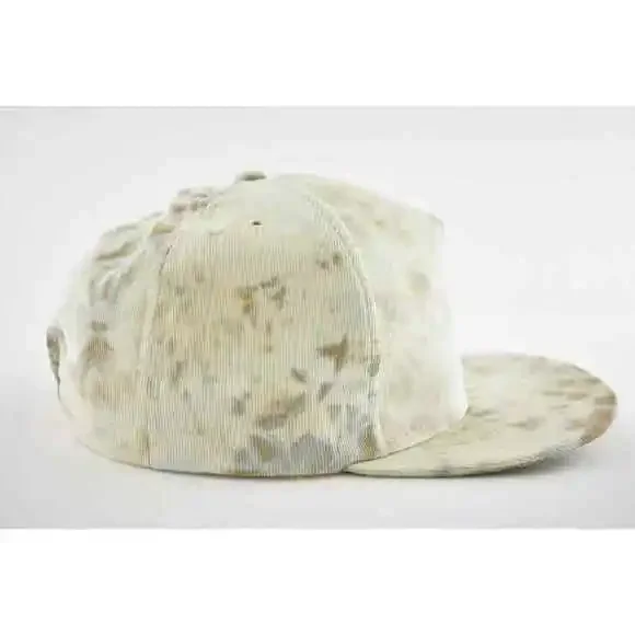 Celine Glacier Tie Dye Velvet Logo Baseball Cap Adjustable Snapback Hat Medium